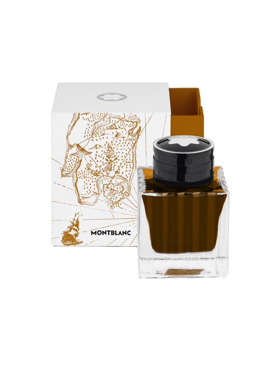 Montblanc Mürekkep Şişesi 50ml, Kahverengi, Robert Louis Stevenson'A Saygı 130288