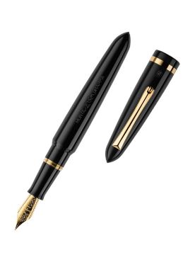 Montegrappa Venetia Black Dolma Kalem ISVEN_AC