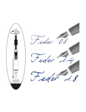 Online Air Set Heart Box Beyaz Dolma Kalem 10034