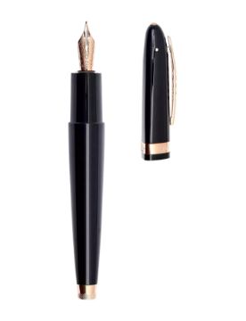 Pineider Tempi Moderni Siyah Rose Gold ​​Dolma Kalem SPP6001623