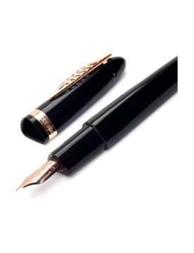 Pineider Tempi Moderni Siyah Rose Gold ​​Dolma Kalem SPP6001623