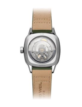 Raymond Weil Freelancer Calibre Rw1212 Men’s Automatic Green Leather Strap Watch 2790-STC-52051