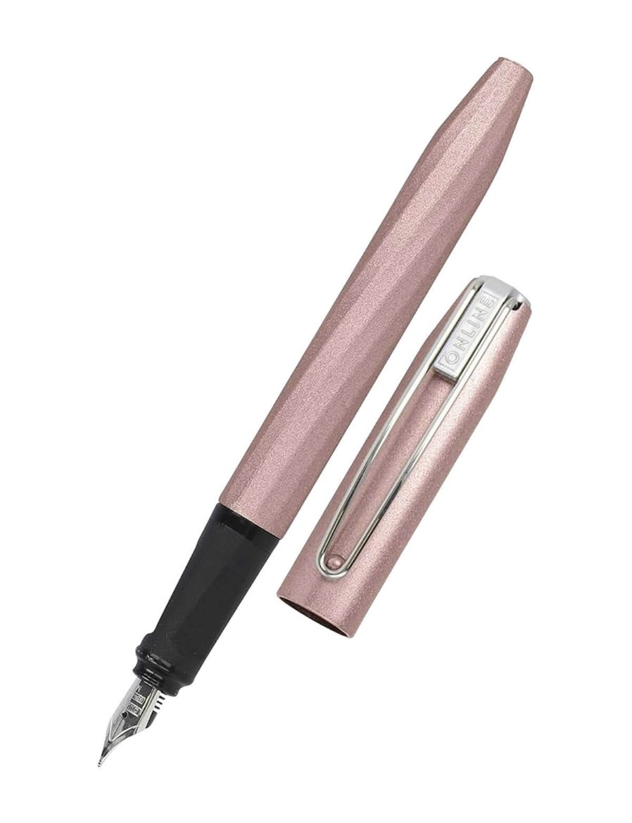 Online Slope Metalik Gül Dolma Kalem M 26131/3D 