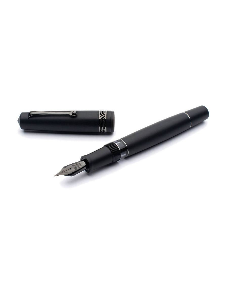 Leonardo Officina Italiana Magico Black Matte Elastic St Dolma Kalem El EF MZ-MAG-NERS- ST 14 EL EF