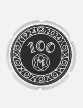 Montblanc Meisterstück Nib Decor 100 Years Siyah Kol Düğmesi 132977