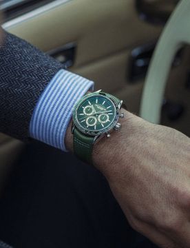 Raymond Weil Men's Chronograph Leather Watch - Freelancer 7741-ST7-52021