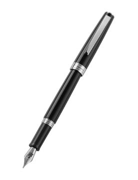 Montegrappa Armonia Greatness Starts Small Siyah Dolma Kalem - F Uç ISA1R_AC