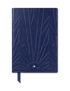 Montblanc Defter #163 Orta, Meisterstück The Origin Koleksiyonu, Mavi - Çizgili133087