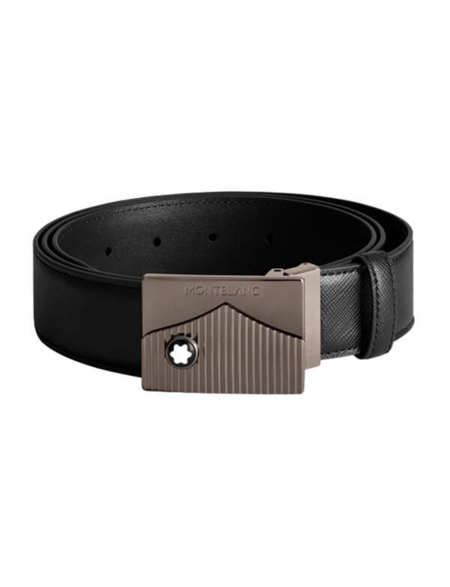 Montblanc Siyah Deri Kemer 199090