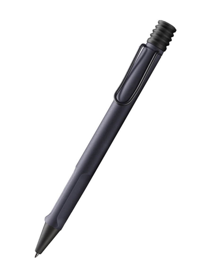 Lamy Safari Tükenmez Kalem Metal Klips Çelik Siyah 2E2-SB