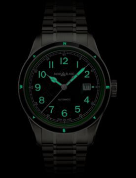 Montblanc 1858 Automatic Date 0 Oxygen 133269