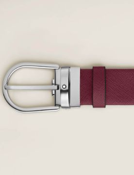 Montblanc At Nalı Tokalı Deri Kemer 199630