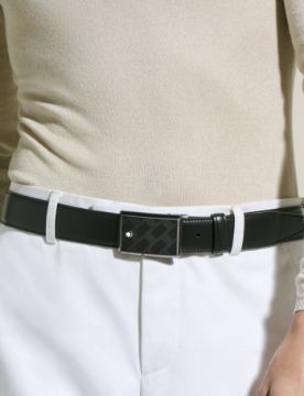 Montblanc Siyah Deri Kemer 199652