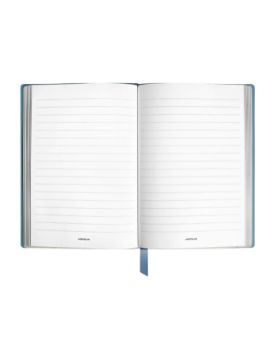 Montblanc 4810 Dumanlı Mavi Deri Küçük Boy Defter 134710
