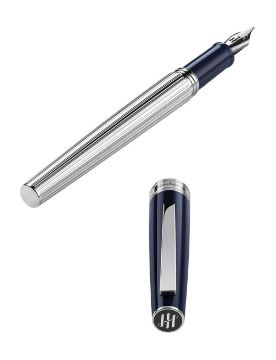 Montegrappa Armonia Greatness Starts Small Duetto Lacivert Dolma Kalem - M Uç ISA1M3AD