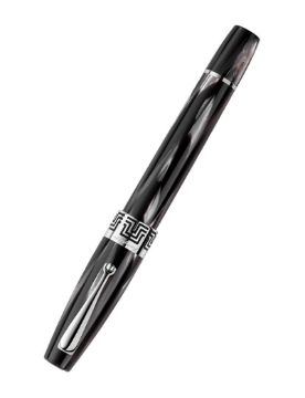Montegrappa Extra 1930 Extra by Name. Extra by Nature. Siyah & Beyaz Roller Kalem ISEXFRCH