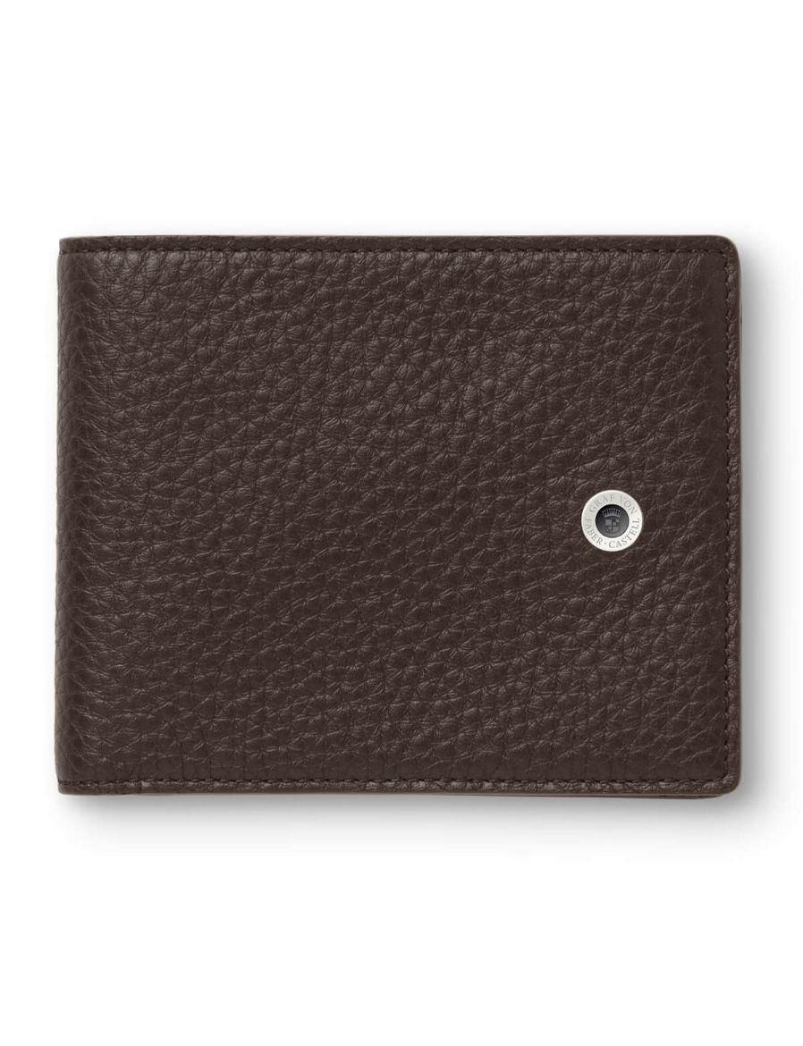 Graf von Faber-Castell Koyu Kahverengi Deri Cüzdan 118696