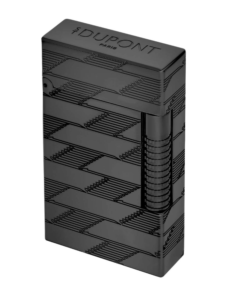 S.T. Dupont Le Grand Dupont Black Guilloche Çakmak 23179