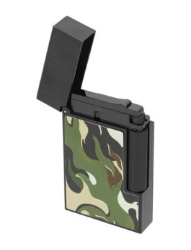 S.T. Dupont Ligne 2 Camo Haki Guilloche Çakmak 16050