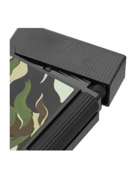 S.T. Dupont Ligne 2 Camo Haki Guilloche Çakmak 16050