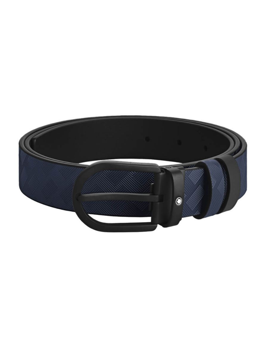 Montblanc Nal Tokalı 35 mm Çift Taraflı Deri Kemer 220023