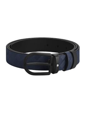 Montblanc Nal Tokalı 35 mm Çift Taraflı Deri Kemer 220023