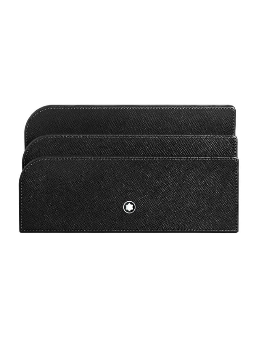 Montblanc Siyah Deri Evrak Düzenleyici 134677