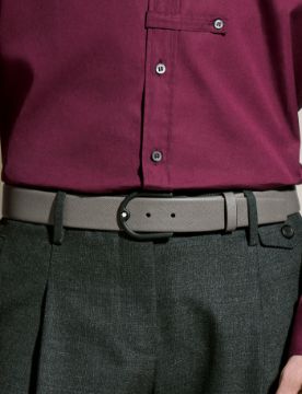 Montblanc At Nalı Tokalı Medium 35 mm Deri Kemer 199633