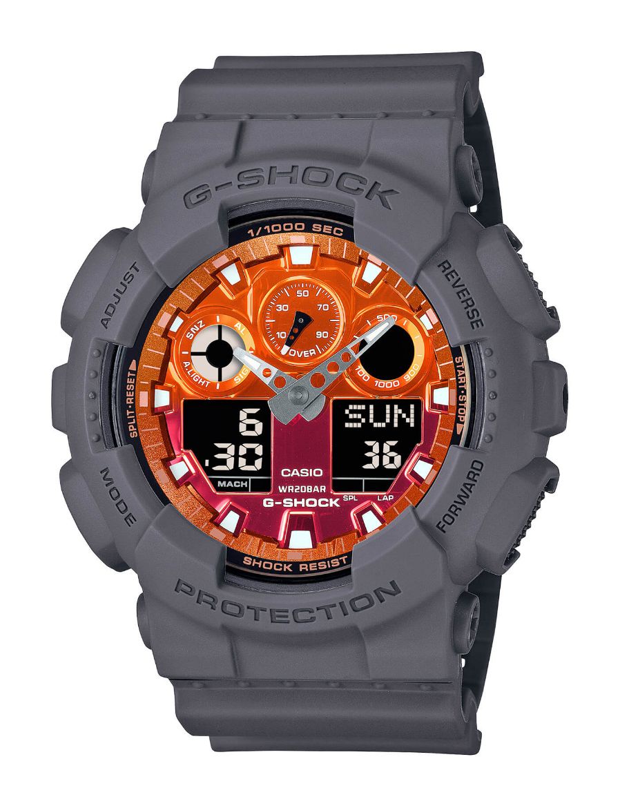 G-Shock Flame Inside  GA-100FL-8ADR