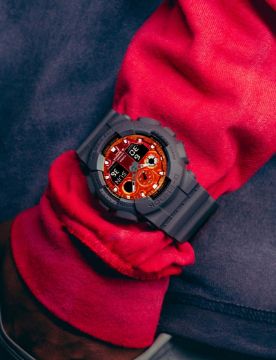 G-Shock Flame Inside  GA-100FL-8ADR