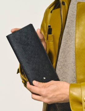 Montblanc Sartorial 14'lü Siyah Cüzdan 220387