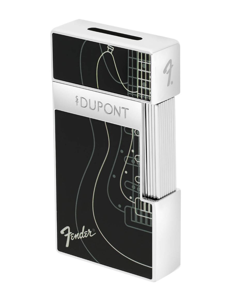 S.T. Dupont Biggy Fender Siyah Çakmak 025025