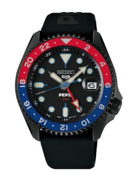 Seiko 5 Sports X Pepsi SKX Limitli Üretim 46 mm Otomatik Saat SSK047K1
