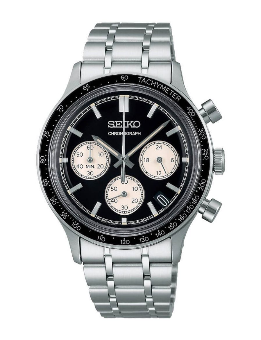 Seiko Kronograf 38.7 mm Quartz Saat SSB479P1