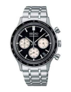 Seiko Kronograf 38.7 mm Quartz Saat SSB479P1