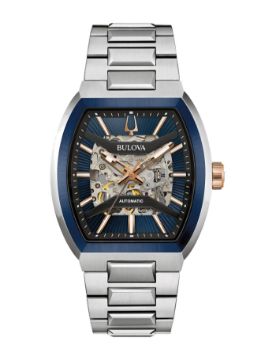 Bulova Maquina 40 mm Otomatik Saat 98A319