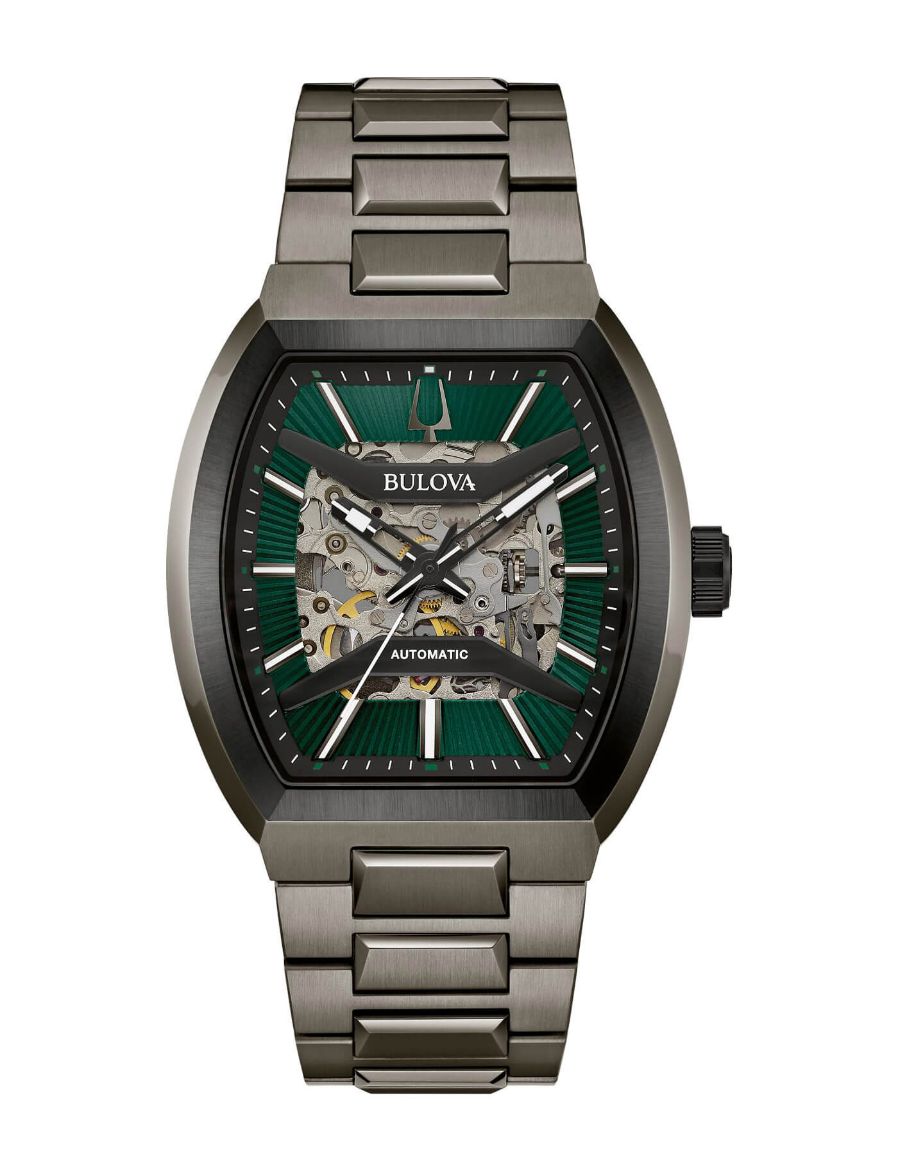 Bulova Maquina 40 mm Otomatik Saat 98A321