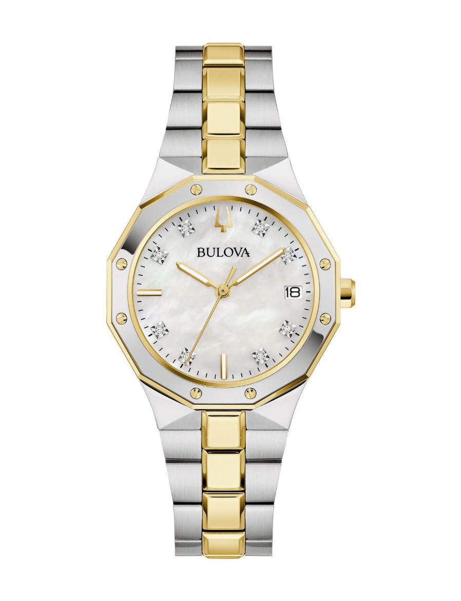 Bulova Diamonds Ladies Prestige 32 mm Quartz Saat 98P234