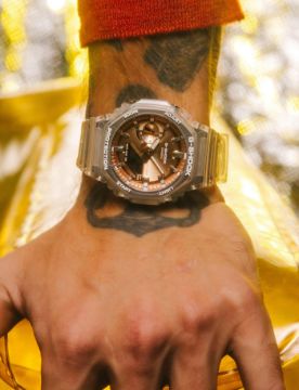 G-Shock GA-2100 Series 45.4 mm Quartz Saat GA-2100BM-7A5DR