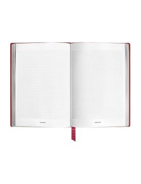 Montblanc Saffiano Deri Kırmızı Orta Boy Defter 134764
