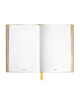 Montblanc Saffiano Deri Sarı Orta Boy Defter 134771