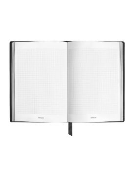 Montblanc Saffiano Deri Siyah Orta Boy Defter 134752