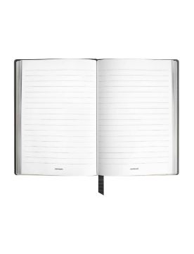 Montblanc Saffiano Deri Siyah Orta Boy Defter 134750
