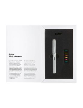 Lamy Safari Multicolor Dolma Kalem Seti All White 0B1-MC-AW-M