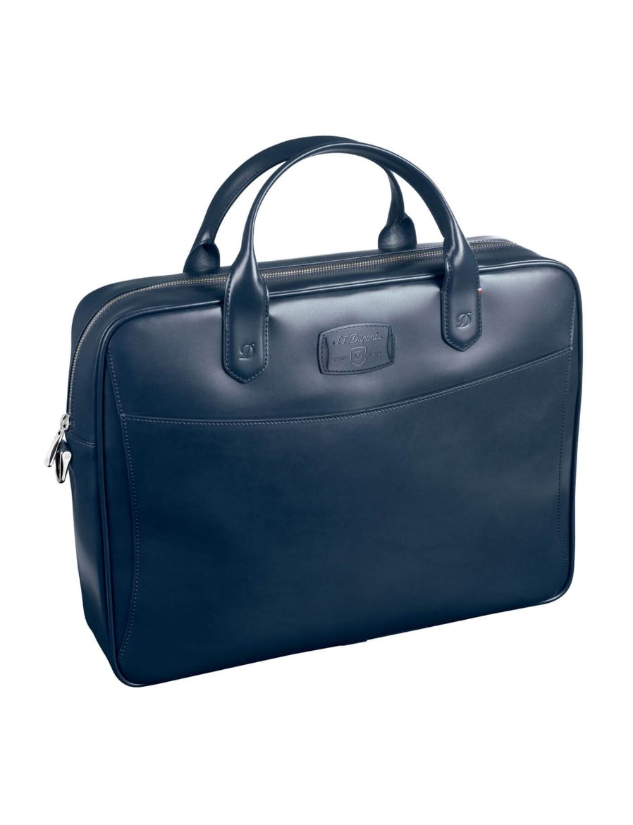S.T. Dupont Line D Lacivert Evrak Çantası 181903