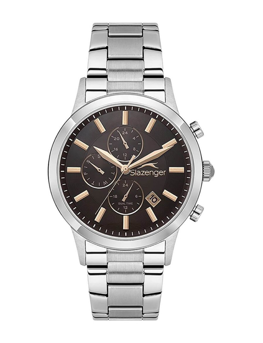 Slazenger Kronograf 43 mm Quartz Saat SL.09.2264.2.10