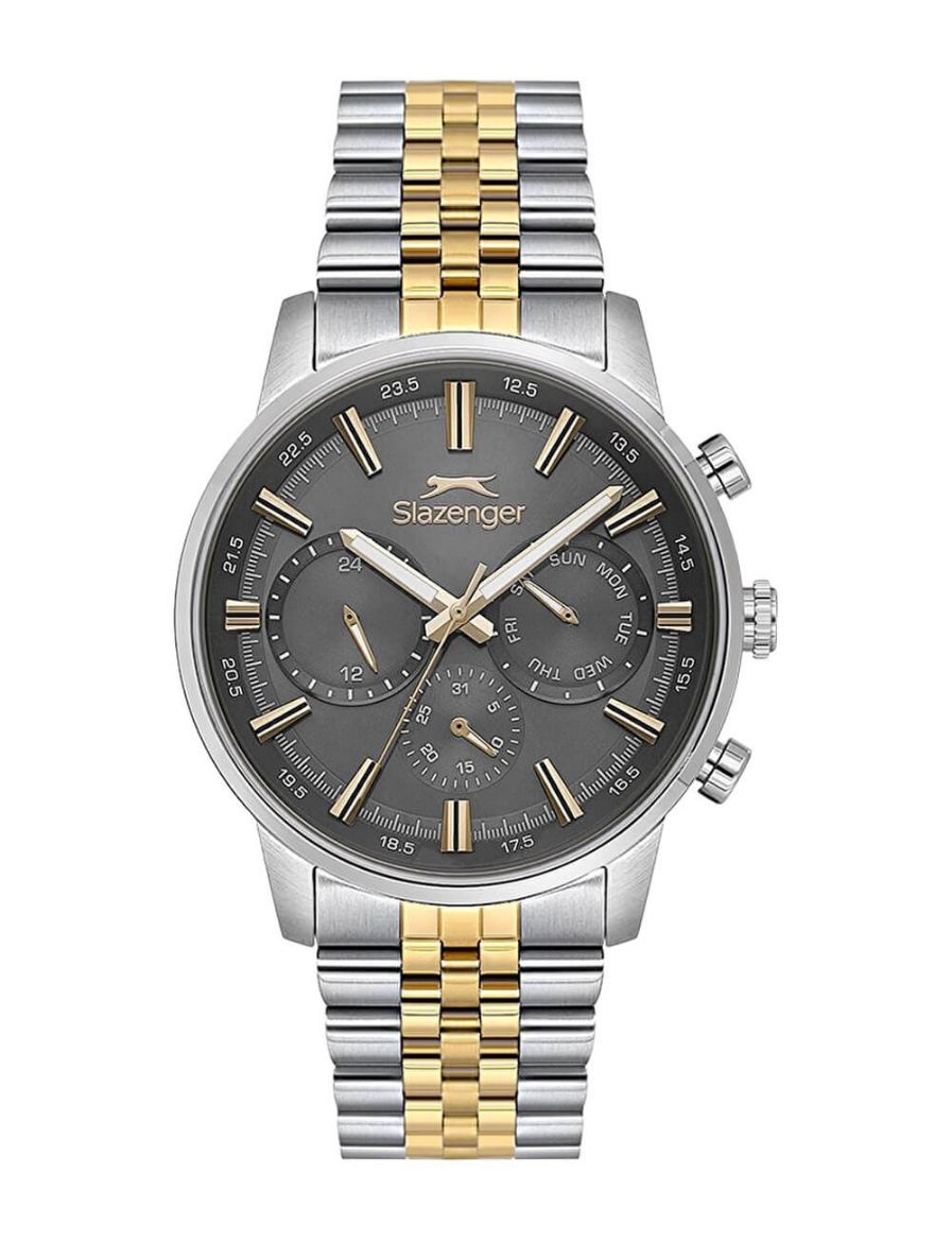 Slazenger Kronograf 42 mm Quartz Saat SL.09.2453.2.06