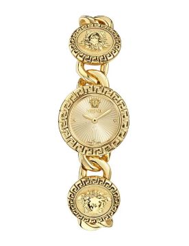 Versace Greca Stud Icon 28 mm Quartz Saat VRSCVE0Q00425