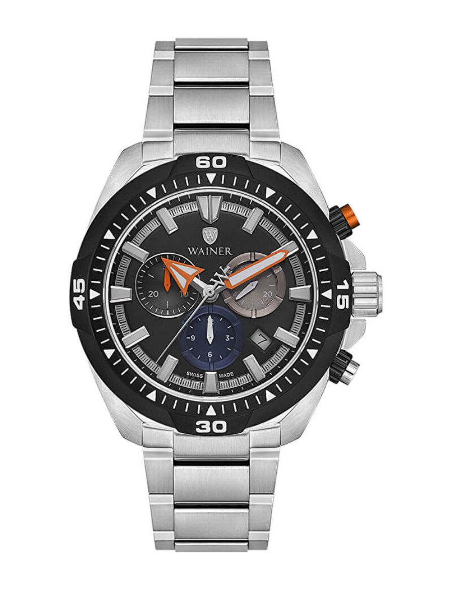 Wainer 44 mm Quartz Saat WA.15559-A