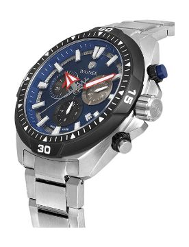 Wainer 44 mm Quartz Saat WA.15559-C